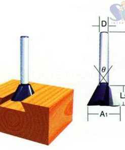 ดอกเร้าเตอร์DOVETAIL BIT 15LE รหัสสินค้า : MP3601B544