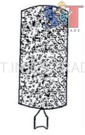 OKURA หินเจียรนัยไฟเบอร์สีดำ รุ่น BW207