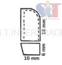 มีดเล็บเกรด K20 เบอร์ A 16