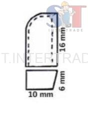 มีดเล็บเกรด K20 เบอร์ B 16