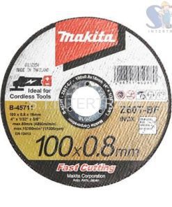 แผ่นตัด 4"X 0.8 มิล B-45711 (ตัดเร็ว)