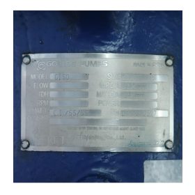 ปั๊ม GOULDSPUMP 100X65-315 STINTERTRADE