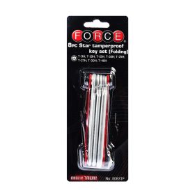 ชุดประแจหัวจีบแกนกลวง ชนิดพับได้ FORCE รุ่น 5083TF by STNTRADE
