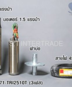 ชุดปั๊มน้ำบาดาล (ปั๊มซับเมอร์ส) Franklin รุ่น TRI-SEAL ขนาด 4 นิ้ว