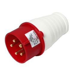 IP44 เพาเวอร์ปลั๊ก-ผู้ 32A 3P+N+E 380V