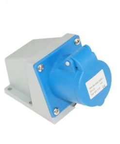 IP44 เพาเวอร์ปลั๊ก-เมียติดผนัง 16A 2P+E