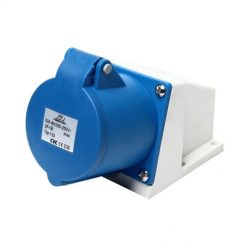 IP44 เพาเวอร์ปลั๊ก-เมียติดผนัง 32A 2P+E