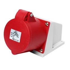 IP44 เพาเวอร์ปลั๊ก-เมียติดผนัง 32A3P+N+E