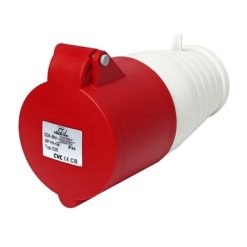 IP44 เพาเวอร์ปลั๊ก-เมียติดสาย 32 A3P+N+E