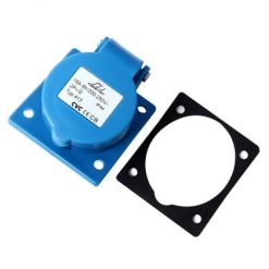 IP44 เพาเวอร์ปลั๊ก-เมียฝังตรง16A 2P+E