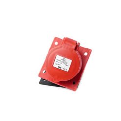 IP44 เพาเวอร์ปลั๊ก-เมียฝังตรง16A 3P+N+E
