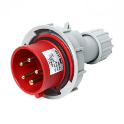 IP67 เพาเวอร์ปลั๊ก-ผู้ กันน้ำ 16A 3P+N+E