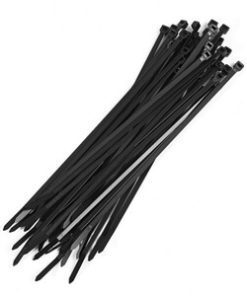 CT-200-4B เคเบิ้ลไทร์ 8"ดำ(100เส้น/PACK)