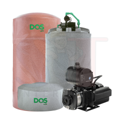DOS NATURA WATER PAC ถังเก็บน้ำ พร้อมปั๊มน้ำกรุนด์ฟอส 1500 ลิตร/2000 ลิตร