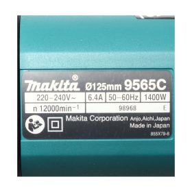 เครื่องเจียร์ไฟฟ้า MAKITA รุ่น 9565C by STNTRADE