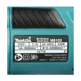 สว่านกระแทกไฟฟ้า MAKITA รุ่น M8103KX1B by STNTRADE