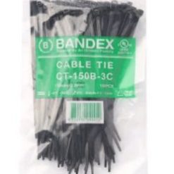 CT-150B-3Cเคเบิ้ลไทร์ 6"ดำ(100เส้น/PACK)