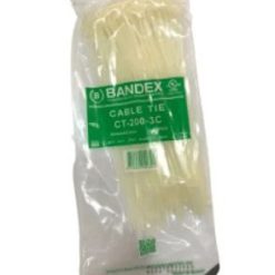 CT-200-3Cเคเบิ้ลไทร์ 8"ขาว(100เส้น/PACK)