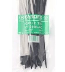 CT-250B-4Cเคเบิ้ลไทร์10"ดำ(100เส้น/PACK)