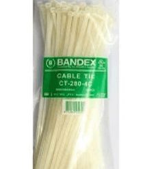 CT-280-4Cเคเบิ้ลไทร์11"ขาว(100เส้น/PACK)