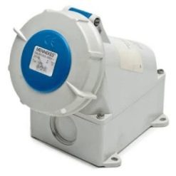 IP67 ปลั๊กตัวเมียติดผนัง2P+E 230/16(1192