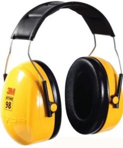 3M OPTIME98 (H9P3E) ครอบหูลดเสียง แบบติดหมวก