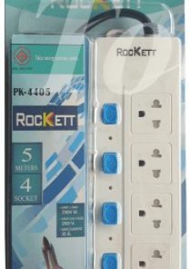 PK-4405 รางปลั๊กไฟ 4ช่อง - 4สวิทซ์ - 5M