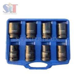 ลูกบ๊อกซ์ลม 1" แบบชุด AIR IMPACT SOCKET SET รุ่น OK-8IS