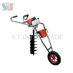 SAKARI DZW-680 เครื่องเจาะดิน 68cc. พร้อมดอก 8นิ้ว เบนซิน 2 จังหวะ