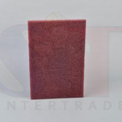 แผ่นใยสังเคราะห์ 6”x9” #400 (80400) สีแดงเข้ม