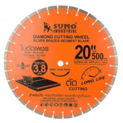ใบตัดเพชร 20" (500x3.8xH25.4mm) SUMO (22012)