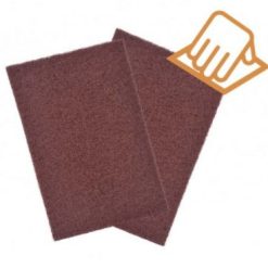 แผ่นใยสังเคราะห์ 6”x9” #240 (80240) สีแดง