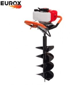 เครื่องเจาะดิน EUROX 5HP (ดอกเจาะดินเกลียวคู่ 12")
