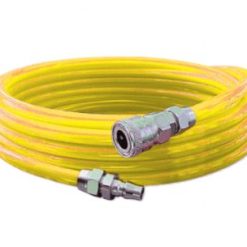EUROX สายลมพร้อมใช้ 5*8 พร้อมหัว COUPLER ( สีเหลือง) 10 เมตร