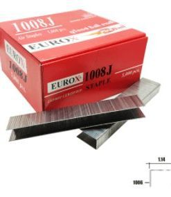 ตะปูยิงขาคู่ 1008J EUROX (5000 PES.)