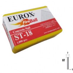 ตะปูยิงขาเดี่ยวยิงคอนกรีต ST18 EUROX (1000 PES.)