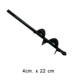 ดอกสว่านเจาะดิน 4CM. X 22CM.