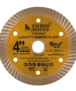 ใบตัดเพชร 4"x1.8x12.5 SUMO Gold Plus