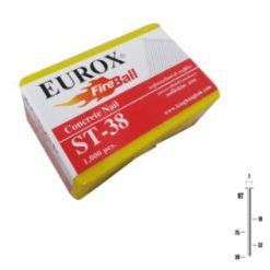 ตะปูยิงขาเดี่ยวยิงคอนกรีต ST38 EUROX (1000 PES.)