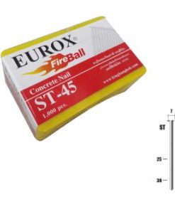 ตะปูยิงขาเดี่ยวยิงคอนกรีต ST45 EUROX (1000 PES.)