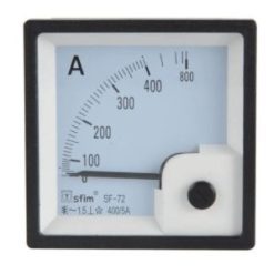 อนาล็อก AC แอมป์มิเตอร์ 400/5A รุ่น SF-72-400/5A
