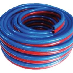 สายลมคู่ PVC1/4"x100M 1ชั้น (น้ำเงิน-แดง) SUMO