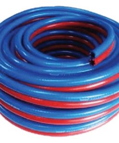 สายลมคู่ PVC1/4"x100M 1ชั้น (น้ำเงิน-แดง) SUMO
