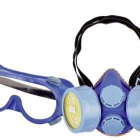 หน้ากากครึ่งหน้าแบบไส้กรองคู่พร้อมแว่นตา รุ่น 522 YAMADA STINTERTRADE