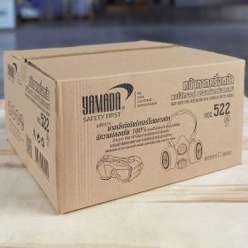 หน้ากากครึ่งหน้าแบบไส้กรองคู่พร้อมแว่นตา รุ่น 522 YAMADA STINTERTRADE