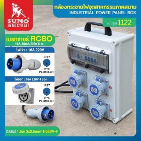 กล่องกระจายไฟอุตสาหกรรมภาคสนาม SUMO STINTERTRADE