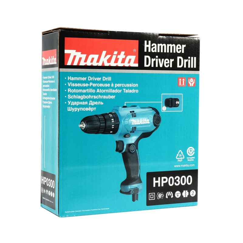 สว่านกระแทกไฟฟ้า MAKITA รุ่น HP0300 by STNTRADE