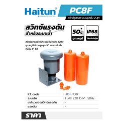 PC-8F สวิทซ์ลูกลอย (แบบลูกตุ้ม2ลูก)