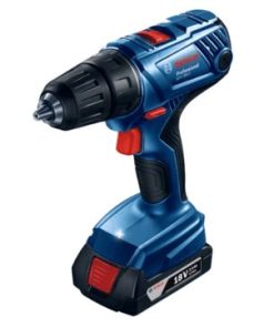 BOSCH สว่านไร้สายแบตเตอรี่ 18 V แบตเตอรี่ 2 ก้อน 2.0 Ah รุ่น GSR 180-LI