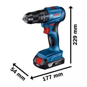 "GSB 185-LI Brushless Motor แบต 2 ก้อน 2.0 Ah STINTERTRADE"